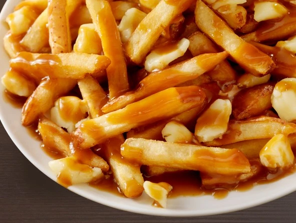Delicious Poutine at Western Barcode in Edmonton, AB